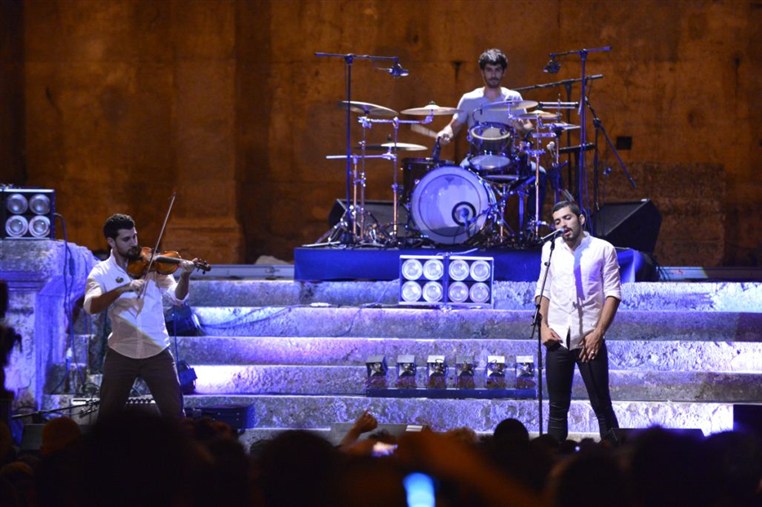 MASHROU LEILA at Baalbeck FESTIVAL